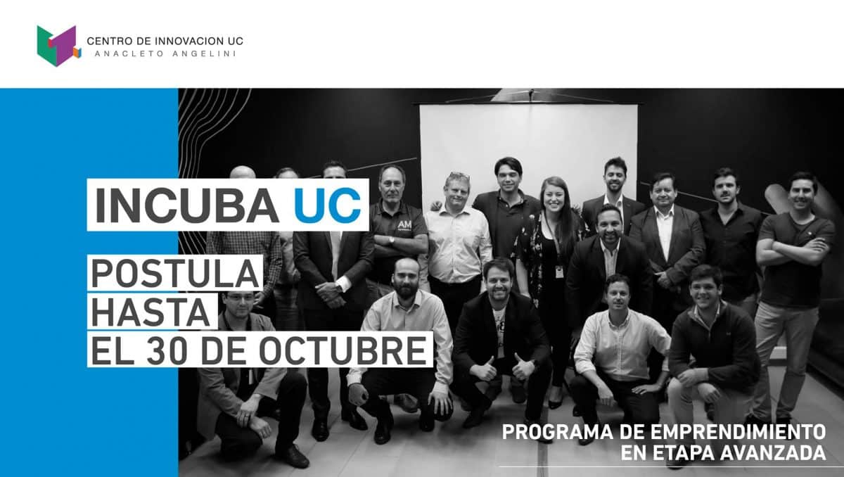 Nueva convocatoria de Incuba UC busca entregar apoyo a emprendedores