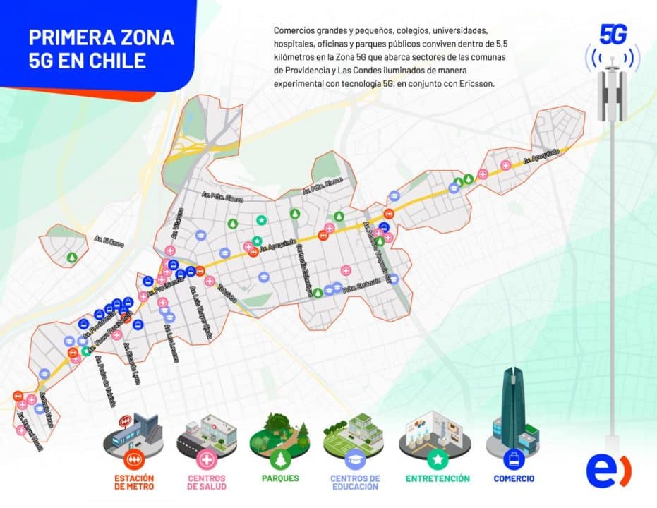 Gobierno y Entel inauguran primera «Zona 5g» de latinoamérica