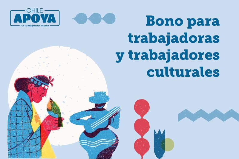 Hasta el 23 de junio se puede postular al Bono para Trabajadoras y Trabajadores culturales del Plan Chile Apoya