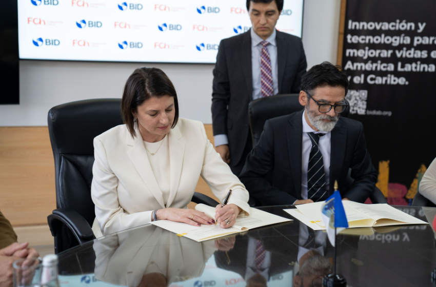  BID y Fundación Chile lanzan alianza para impulsar la innovación, el emprendimiento, el talento digital y la seguridad hídrica