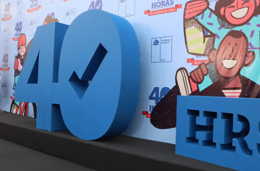 ley 40 horas chile implementacion empresas