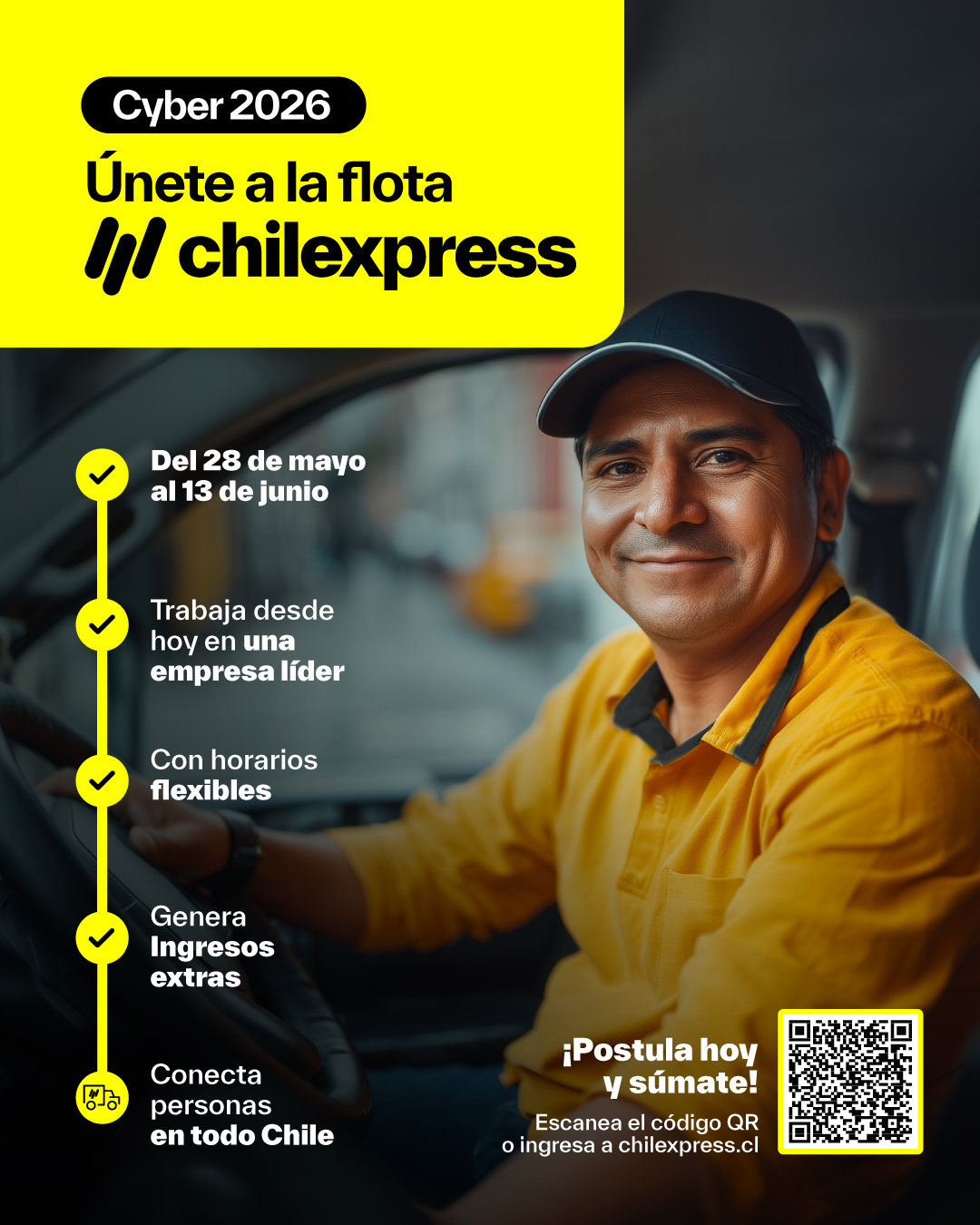 Chilexpress abre convocatoria para puestos de trabajo por Cyber Day