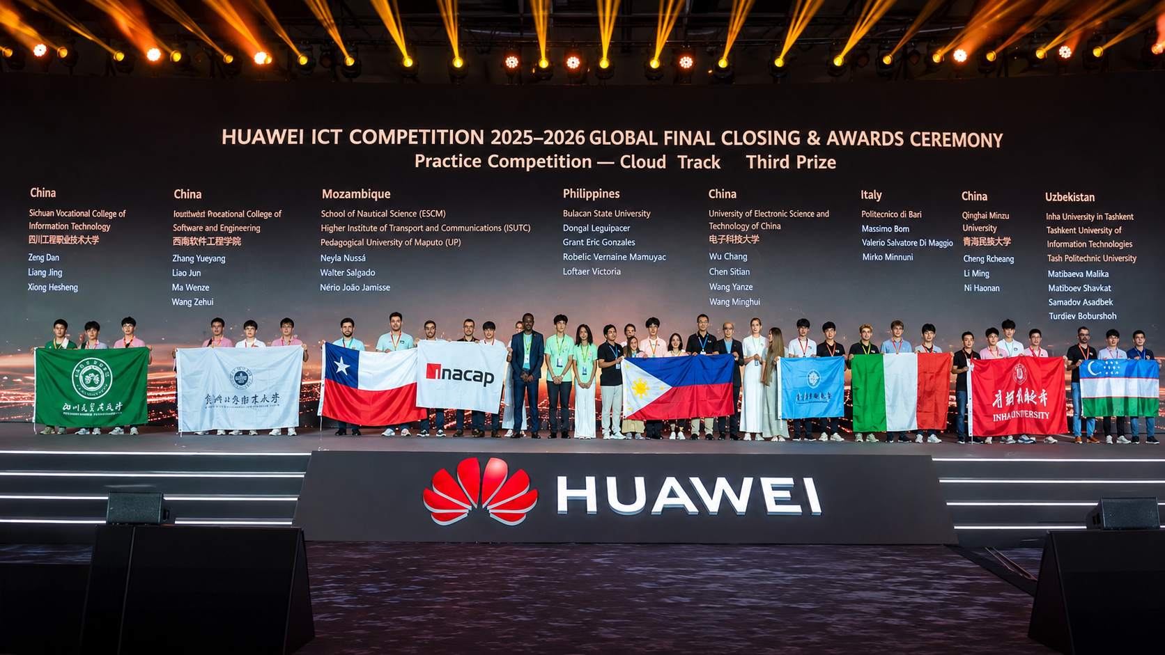 Talento tecnológico chileno de INACAP premiado en China