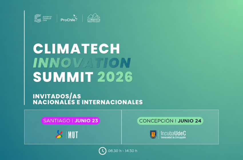  Climatech reúne a líderes en Santiago y Concepción
