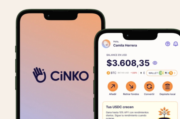 Billetera digital CiNKO para pagos, ahorro y efectivo