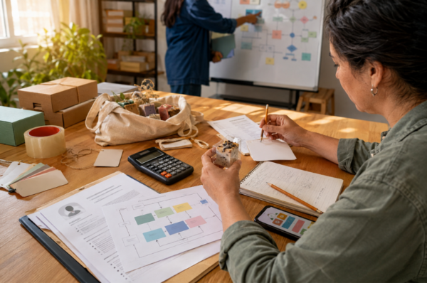 Emprender por necesidad con apoyo de fondo Sercotec