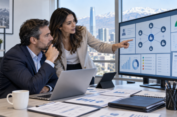 Riesgo empresarial evaluado por pymes antes de vender a crédito