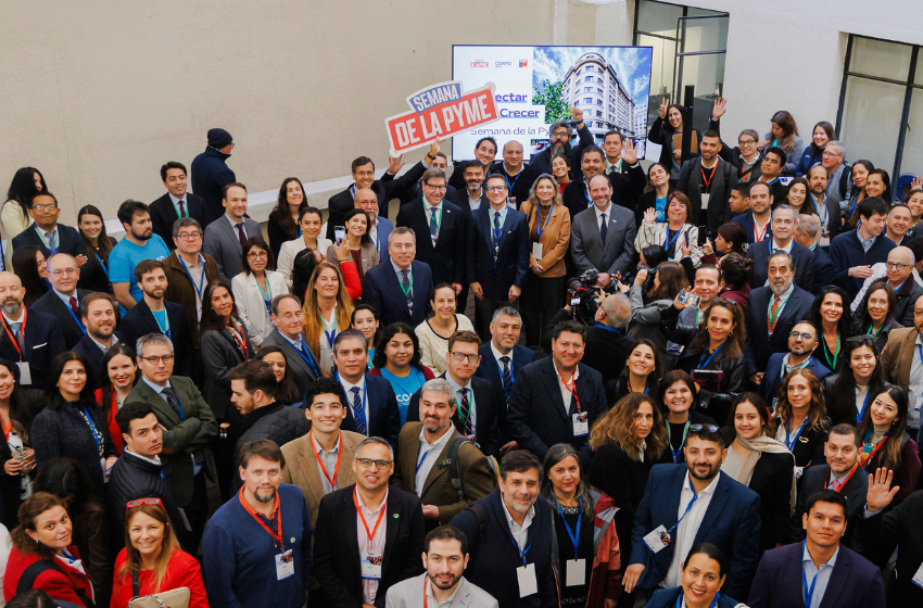 Pymes participan en encuentro de negocios de Corfo durante Semana de la Pyme 2026 y reconocimiento a Lab4U